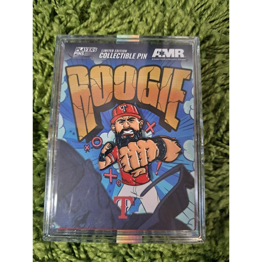 Sealed Rougned Odor "Roogie" Texas Rangers Limited Edition Collectible Pin